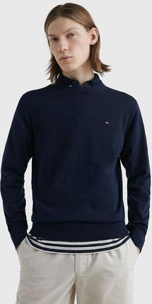 Sweter męski Tommy Hilfiger MW0MW30955 Niebieski