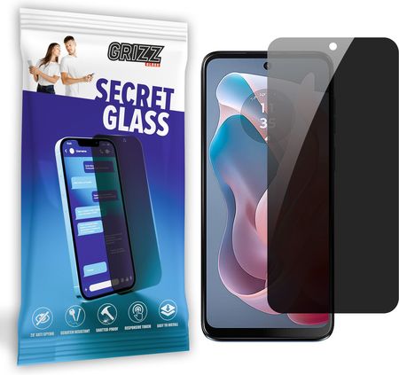 Grizzglass Sekretne Szkło Hybrydowe Do Motorola Moto G Play 2024 Prywatyzujące Grizz Secretglass