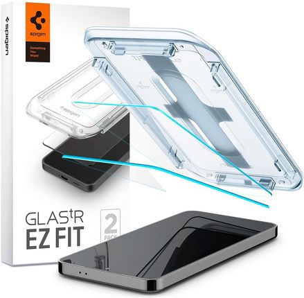 Spigen Szkło Hartowane Glas.Tr ”Ez Fit” 2-Pack Do Samsung Galaxy S24 Clear