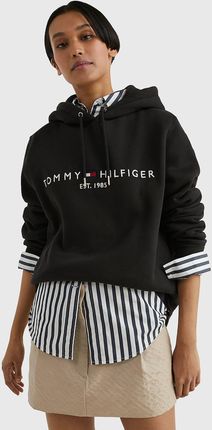 Bluza z kapture damska Tommy Hilfiger WW0WW31998 X Czarna