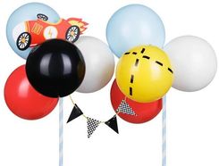 Zdjęcie Topper na tort balonowy PartyDeco autko 29cm dekoracja KBT4 - Legnica