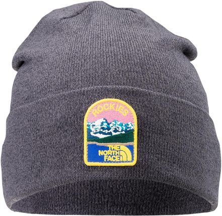 Czapka zimowa The North Face Embroidered Earthscape Beanie Nf0A5Fw3Dyz – Szary