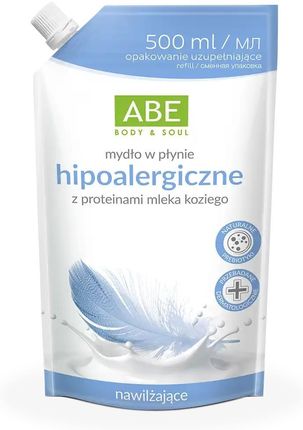 Abe Mydło Hipoalergiczne Z Proteinami mleka Koziego I Prebiotykami 500 ml