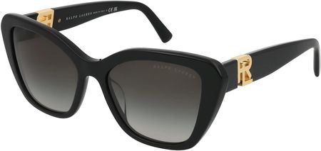 Polo Ralph Lauren RL8216U Damskie okulary przeciwsłoneczne, Oprawka: Acetat, czarny