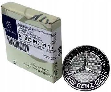 Mercedes-Benz Cla Gla Slk A 190 Cls Sl Emblemat Gwiazda Przod Czarny