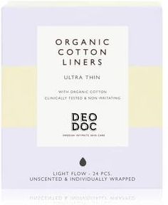 Deodoc Organic Cotton Liners Tampony 24 Szt.