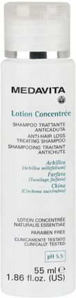 Medavita Lotion Concentree Shampoo Trattante Anticaduta Szampon Przeciw Wypadaniu Włosów 55 ml