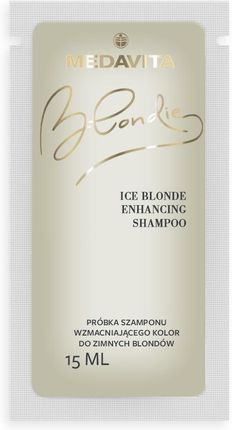 Medavita Blondie Ice Blonde Enhancing Shampoo Szampon Wzmacniający Kolor Do Chłodnych Blondów Próbka 15 ml