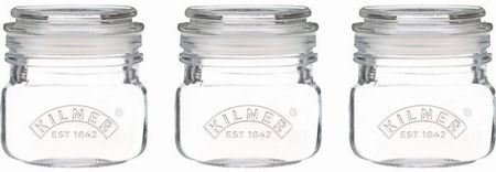 Kilner Push Top Zestaw 3 Słoików (25076)