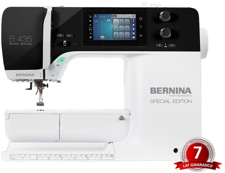 фото Швейная машина компьютеризированная Bernina B 435 Black Edition