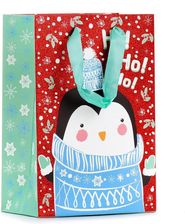 Zdjęcie Panon Ho! Torba Prezentowa Pingwin Czerwona Rozmiar Xl - Kórnik