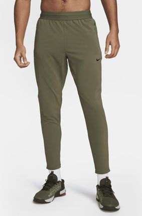Nike Męskie Spodnie Do Fitnessu Dri Fit Flex Rep Zieleń