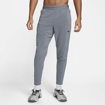 Nike Męskie Spodnie Do Fitnessu Dri Fit Flex Rep Szary