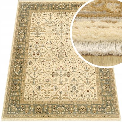 Toda Carpets Gruby Ekskluzywny Dywan Paris Z Frędzlami Orientalny 120X155