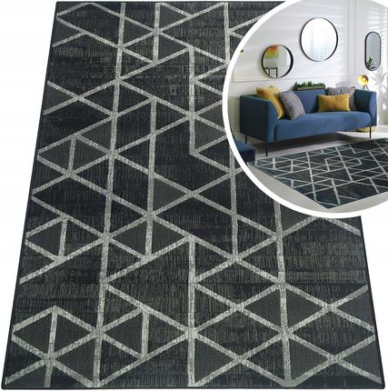 Toda Carpets Modne Dywany Do Salonu Venezia Szary 120X170Cm