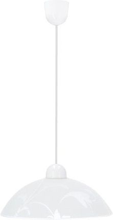 Mangano Lampa Wisząca 1X60W E27 Klosz Biały Z Wzorem