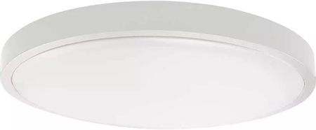 V-Tac Plafon 24W Led Okrągły 29Cm Natynkowy Pilot Czujnik Ruchu Ip44 Biały Vt-8624S 3000K 2500Lm (Sku76621)