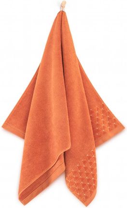 Komplet ręczników Oscar AB 30x50 50x100 70x140 pomarańczowy