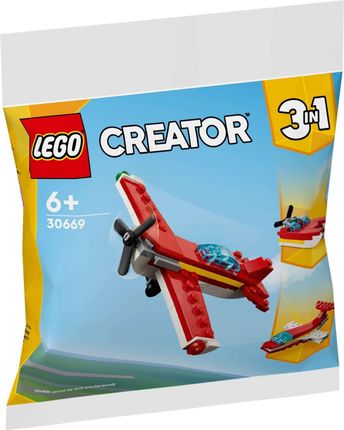 LEGO Creator 30669 Kultowy czerwony samolot