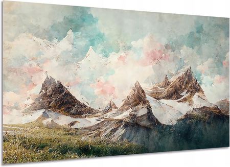 Aleobrazy Obraz Pejzaż 19 Góry Jak Malowane Krajobraz 120x80