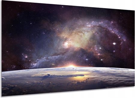 Aleobrazy Obraz Nietuzinkowy Kosmos Droga Mleczna Ziemia 120x80