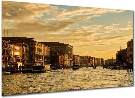 Aleobrazy Klimatyczny Obraz Wenecja W26 120x80cm Miasto