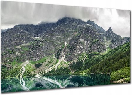 Aleobrazy Obraz Tatry Pejzaż W27- 120x80cm Góry Morskie Oko