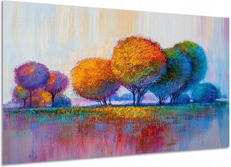 Aleobrazy Obraz Drzewa 3 -120x80 Jak Malowane Farbą Olejną