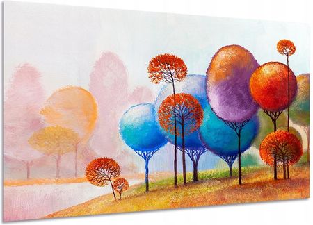 Aleobrazy Obraz Drzewa 5 -120x80 Jak Malowane Farbą Olejną