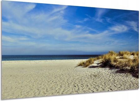 Aleobrazy Obraz Plaża15 120x80cm Morze Wydmy Dzika Duży