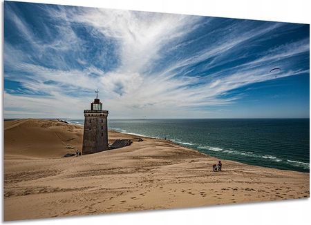 Aleobrazy Obraz Plaża 13 120x80cm Wydmy Latarnia Morska