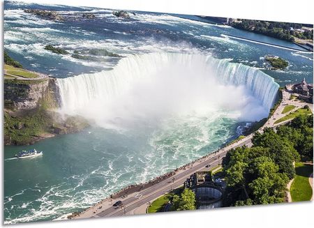 Aleobrazy Obraz Duży Wodospad 5 Niagara 120x80cm Klimatyczny