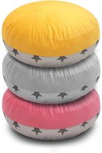 Zdjęcie Pufa Wzór Gwiazdki 1Szt. Różowy - Rabka-Zdrój