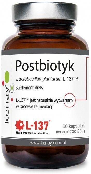 Postbiotique Kenay Lactobacillus Plantarum L-137™ - Boîte De 60 Gélules - Neuf Sous Blister