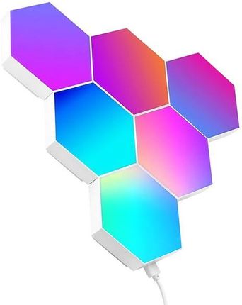 Tracer sześciokątne lampy RGB Ambience -Smart Hexagon (TRAOSW47256)