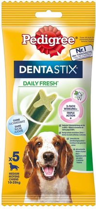 Pedigree Dentastix Fresh Dla Psów Ras Średnich Przysmak Dla Psów 5szt.