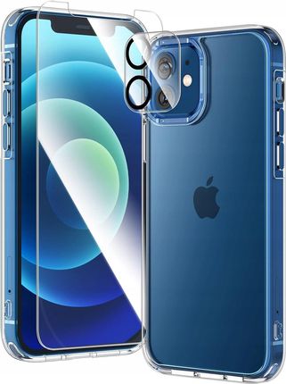 Case Do Iphone 12 Bezbarwny 2 X Szkło Hartowane 50C252