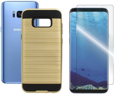 Gsm Hurt Etui Case Do Samsung Galaxy S8 Plus G955 Backcase Motomo Złote I Szkło