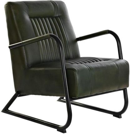 Dkd Home Decor Krzesło Czarny Kolor Zielony Metal 62X82X84 Cm 1089021