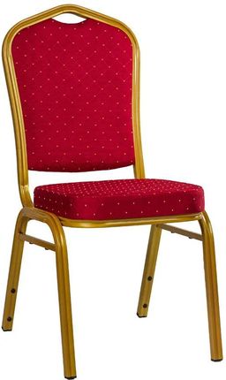 Elior Czerwone Krzesło Sztaplowane Enix 5X 37203