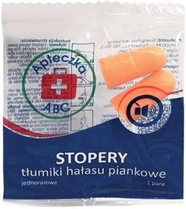 Silesian Pharma Apteczka Abc, Stopery, Tłumiki Hałasu Piankowe, 1 Para (1166)