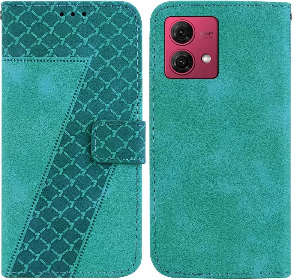 XINNI Cover Protettiva per Motorola Moto G84 Case, retrò Cellulare Custodia Libro Antiurto in Flip Pelle PU/TPU, Portafoglio Flip Magnetica, Blu