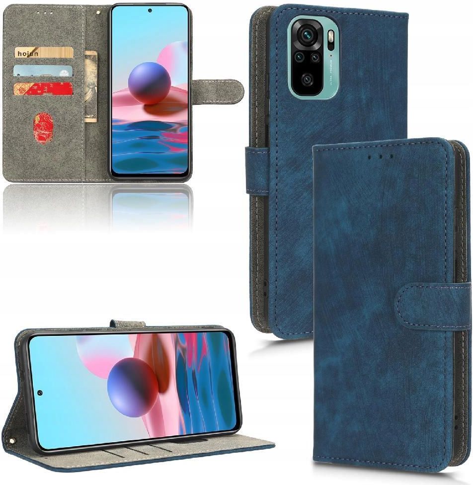 Para Xiaomi Redmi Note 10 4G / Note 10S Patrón De Dibujo De Color Funda De Cuero De Flip