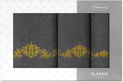 Zdjęcie Eurofirany Komplet Ręczników 3 30X50 Cm 50X90 70X140 Stalowy 26376 Eurofirany_423733 - Biecz