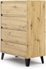 Zdjęcie Fabryka Mebli Rawa Komoda Berg 4S Dąb Artisan 100425594 - Opole