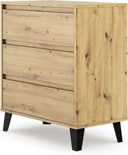 Zdjęcie Fabryka Mebli Rawa Komoda Berg 3S Dąb Artisan 100425593 - Turek