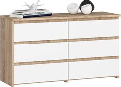 Zdjęcie Akord Fabryka Mebli Komoda Cl100 6Sz Dąb Sonoma / Biała 1716375 - Dobre Miasto