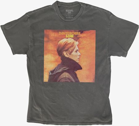 Merch Revival Tee - David Bowie Low Album Cover Unisex T-Shirt Black
