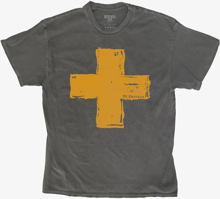 Merch Revival Tee - Ed Sheeran Plus Logo Unisex T-Shirt Black