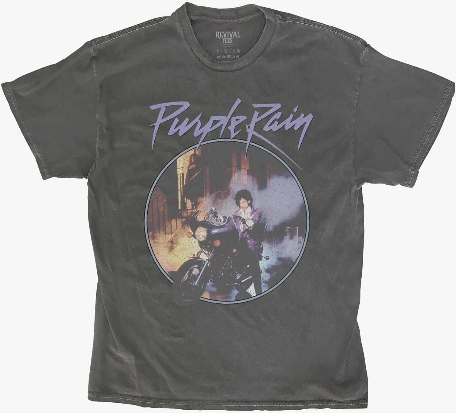 Reclaimed Vintage unisex inspired licensed Prince t-shirt in washed grey